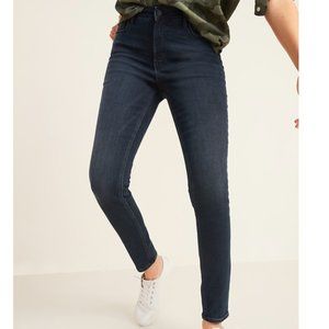 NWT Old Navy Rockstar Super Skinny Jeans Dark Wash